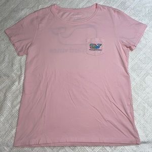 💰SOLD EBAY💰Vineyard Vines|baby pink t-shirt